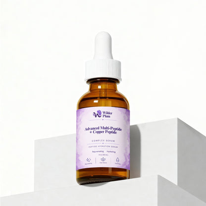 Wilder Plum Advanced Multi-Peptide + Copper Peptide Complex Serum