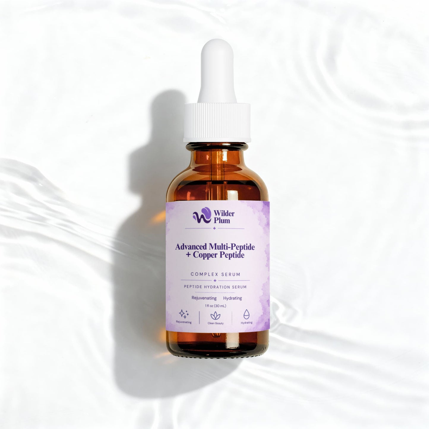 Wilder Plum Advanced Multi-Peptide + Copper Peptide Complex Serum